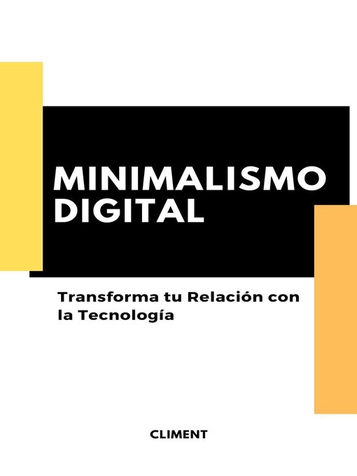 Title details for Minimalismo Digital by Selina Belcomister - Available